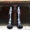 2-Piece Decorative Skeleton Legs for Chest/Cabinet Joe Spencer Gathered Traditions Halloween Decor